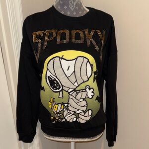 Snoopy Spooky Mummy Sweatshirt size medium